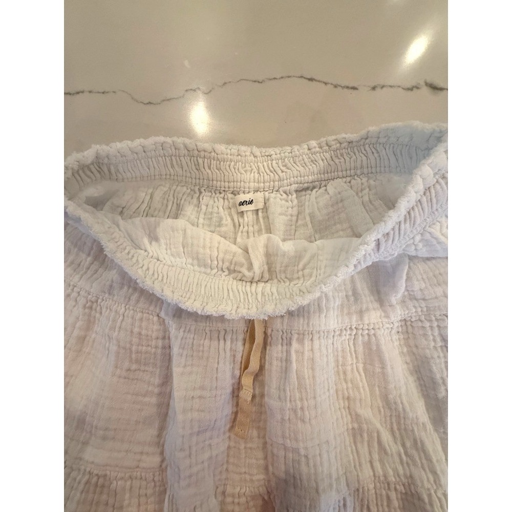Aerie Women's White Flowy Skirt Coverup Size XS‎ - Picture 2 of 4